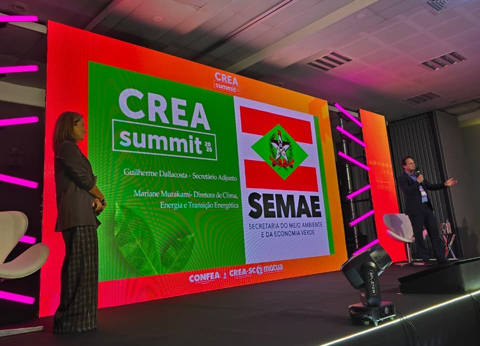 SEMAE apresenta avanços em clima e transição energética no CREA Summit 2026